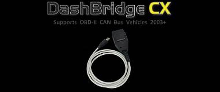 Automotive diagnostic cable and in-cabin touchscreen display